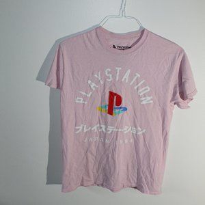 Playstation Japan 2004 Pink Short Sleeve Tee